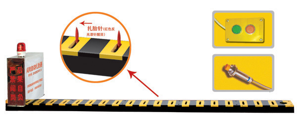 漳平市V3嵌入式闯岗自动扎胎器/阻车器